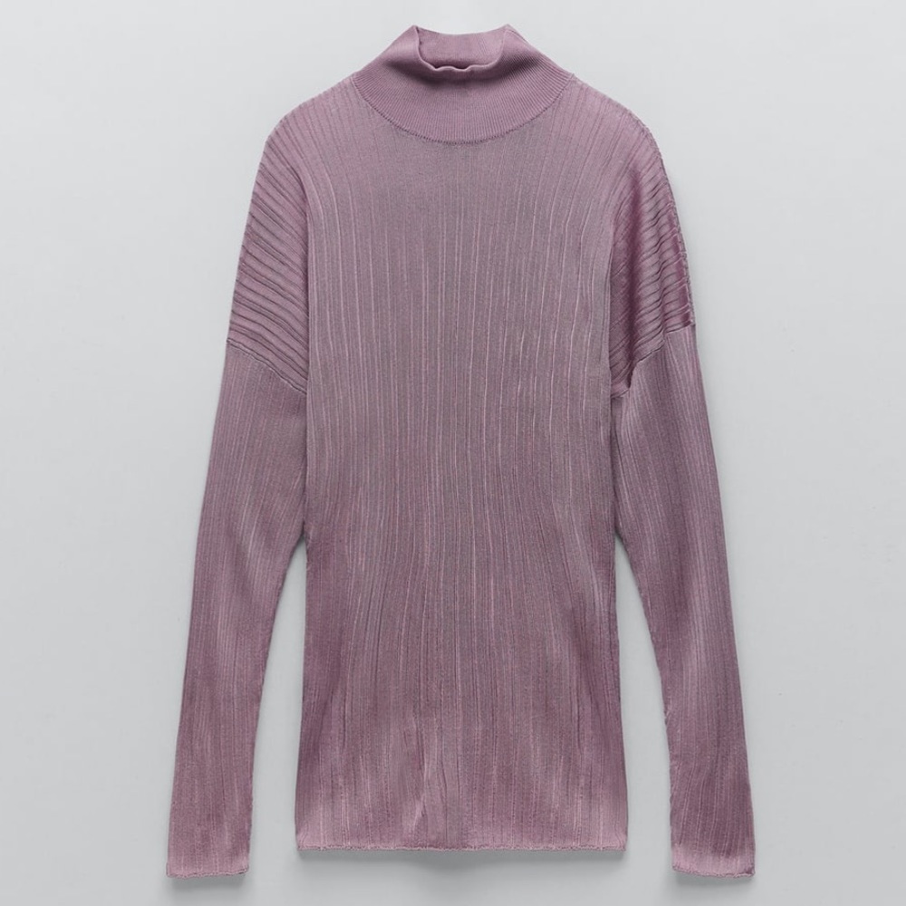 Zara Ribbed knit sweater - Picture 2 of 3